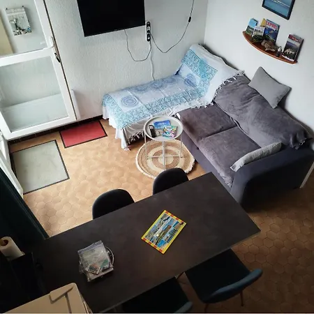 T2 Mezzanine Climatise Idealement Situe - 4 Couchages - 4casel8 * Saint-Cyprien (Pyrenees-Orientales)