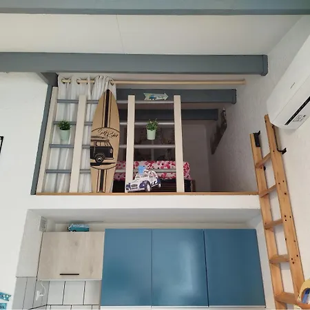 T2 Mezzanine Climatise Idealement Situe - 4 Couchages - 4casel8 Διαμέρισμα *
