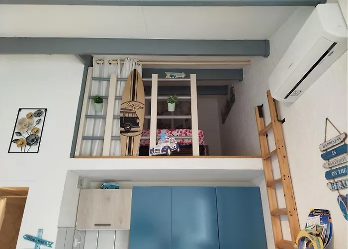 T2 Mezzanine Climatise Idealement Situe - 4 Couchages - 4casel8 Διαμέρισμα *